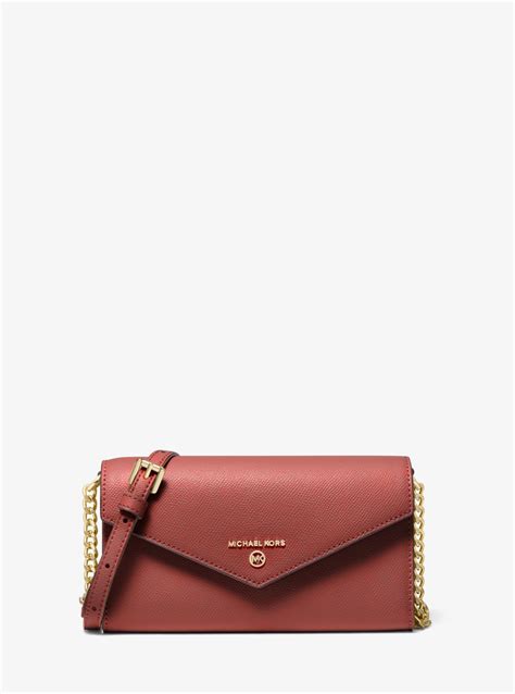 michael kors large crossgrain leather crossbody bag|Michael Kors new crossbody bag.